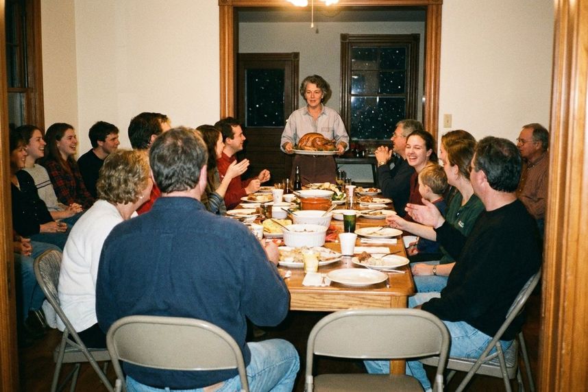 The second turkey, Thanksgiving 1996